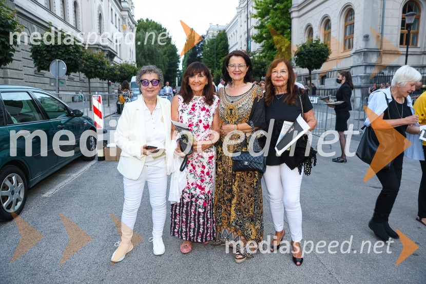  Dragica Petrovič, režiserka in producentka; Prof. dr. Marjeta Zorc, dr. med., Kardiološka ordinacija Medicor; dr. Verica Trstenjak, pravnica;  ... Plácido Domingo, Festival Ljubjana