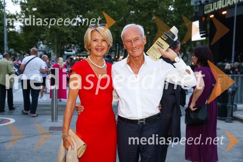  Nevenka Črešnar Pergar, lastnica in direktorica podjetja NP Consulting;  Janez Pergar, častni konzul Južnoafriške republikePlácido Domingo, Festival Ljubjana