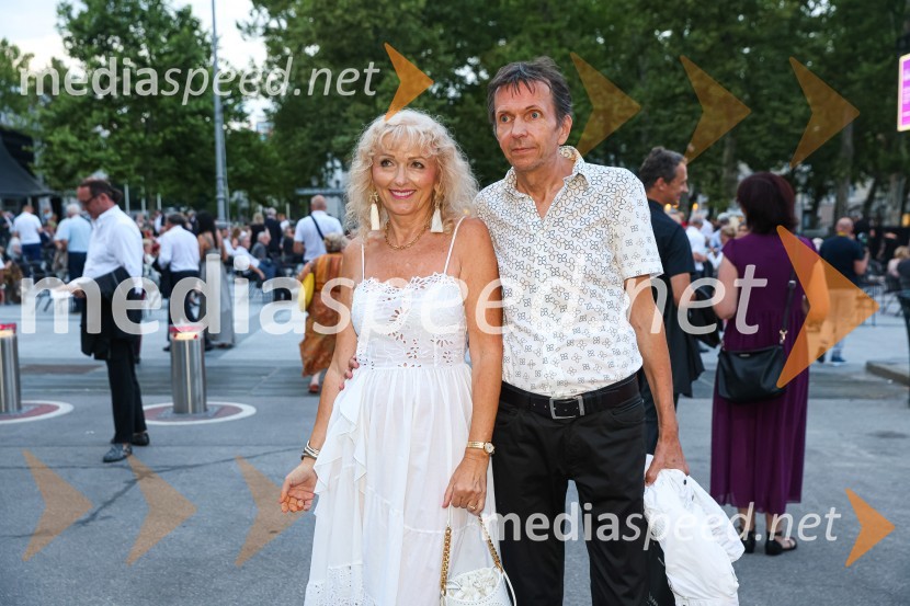  Lilijana Kastelic, oblikovalka;  Andrej Kocjan, arhitektPlácido Domingo, Festival Ljubjana