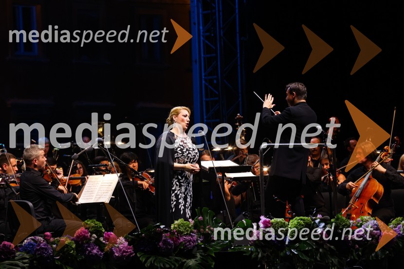  Saioa Hernandez, operna pevka;  Jordi Bernácer, dirigentPlácido Domingo, Festival Ljubjana