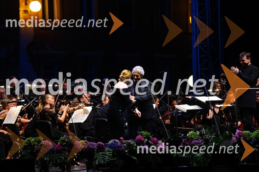  Saioa Hernandez, operna pevka;  Plácido Domingo, tenoristPlácido Domingo, Festival Ljubjana