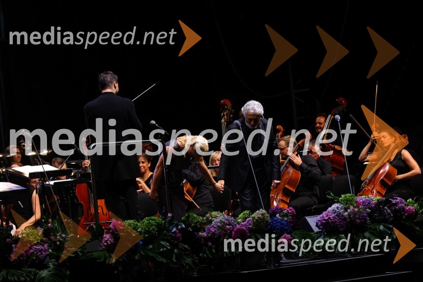  Sabina  Cvilak, operna pevka;  Plácido Domingo, tenoristPlácido Domingo, Festival Ljubjana