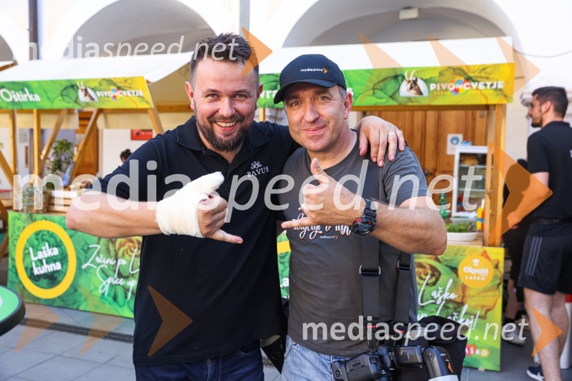  Marko Pavčnik, Pavus;  Borut  Cvetko, kreativni direktor, MediaspeedPivo in cvetje 2021, petek