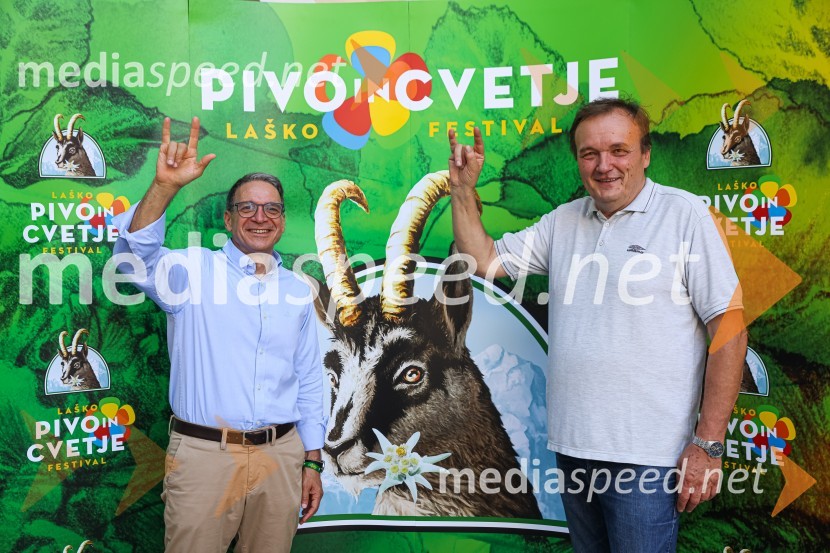  ... ;  Franc Zdolšek, župan, občina LaškoPivo in cvetje 2021, petek