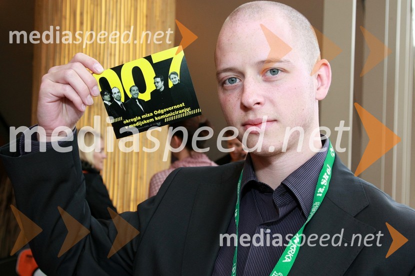Matej Kušar, GVO, član organizacijskega odbora 12. SKOJ-a12. SKOJ (Slovenska konferenca o odnosih z javnostmi) 2008, 2. dan