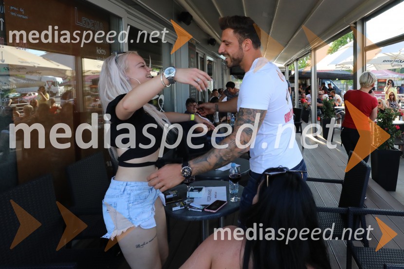  Polona Kranjc;  Gregor Čeglaj, Finalist Mister Slovenije 2017, Sanjski moški 2021Sanjski moški žural v Mariboru