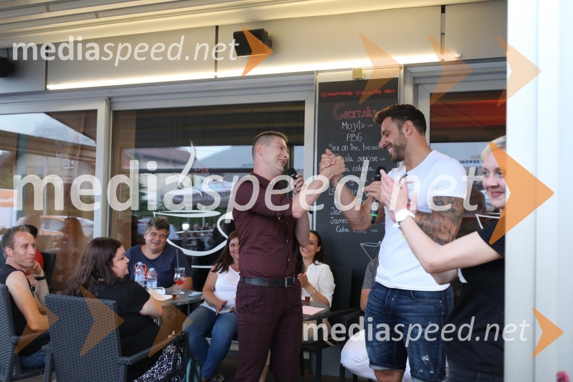  Damjan Murko, pevec;  Gregor Čeglaj, Finalist Mister Slovenije 2017, Sanjski moški 2021Sanjski moški žural v Mariboru