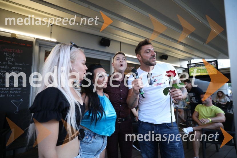  Polona Kranjc;  Laura Beranič, kanidatka za Miss borilnih veščin 2017;  Damjan Murko, pevec;  Gregor Čeglaj, Finalist Mister Slovenije 2017, Sanjski moški 2021Sanjski moški žural v Mariboru