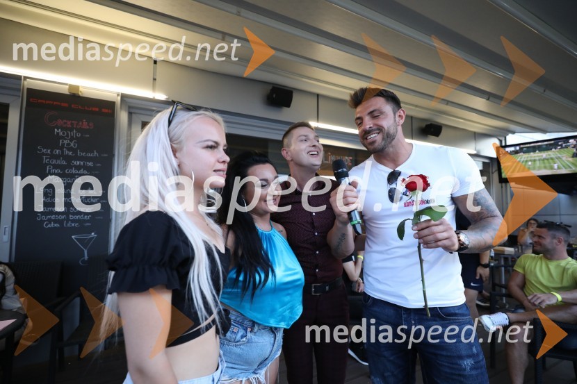  Polona Kranjc;  Laura Beranič, kanidatka za Miss borilnih veščin 2017;  Damjan Murko, pevec;  Gregor Čeglaj, Finalist Mister Slovenije 2017, Sanjski moški 2021Sanjski moški žural v Mariboru