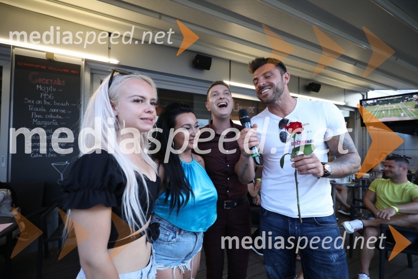  Polona Kranjc;  Laura Beranič, kanidatka za Miss borilnih veščin 2017;  Damjan Murko, pevec;  Gregor Čeglaj, Finalist Mister Slovenije 2017, Sanjski moški 2021Sanjski moški žural v Mariboru