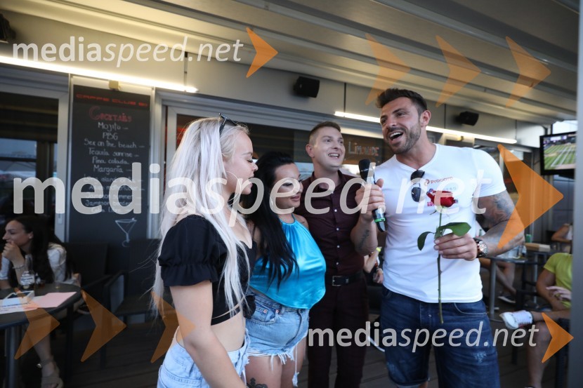  Polona Kranjc;  Laura Beranič, kanidatka za Miss borilnih veščin 2017;  Damjan Murko, pevec;  Gregor Čeglaj, Finalist Mister Slovenije 2017, Sanjski moški 2021Sanjski moški žural v Mariboru