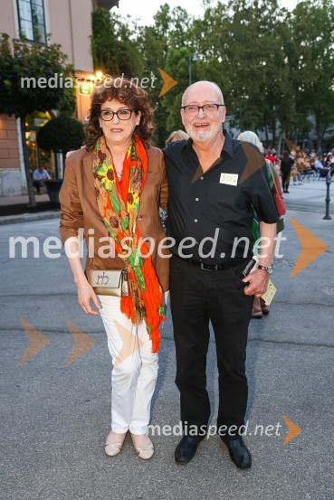  Viviana Vran;  Tomo Vran, akademski slikarPeer Gynt, balet v izvedbi Opere SNG Maribor, v okviru 69. Ljubljana Festivala