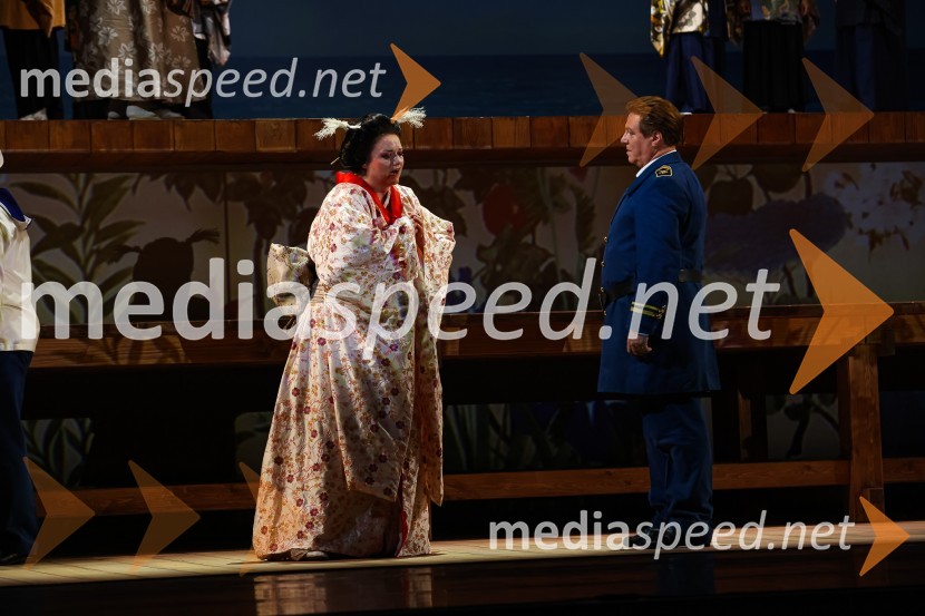  Rebeka Lokar, operna pevka;  Renzo Zulian, operni pevecMadama Butterfly, opera v sklopu 69. Ljubljana Festivala