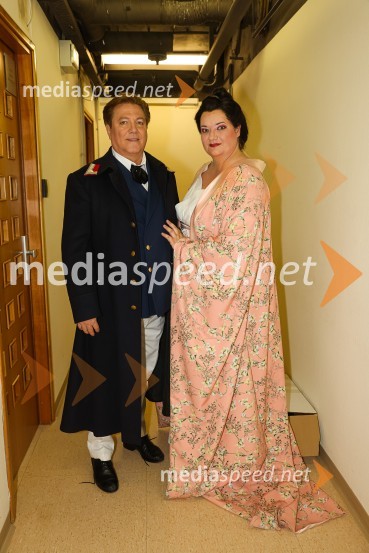  Renzo Zulian, operni pevec;  Rebeka Lokar, operna pevkaMadama Butterfly, opera v sklopu 69. Ljubljana Festivala