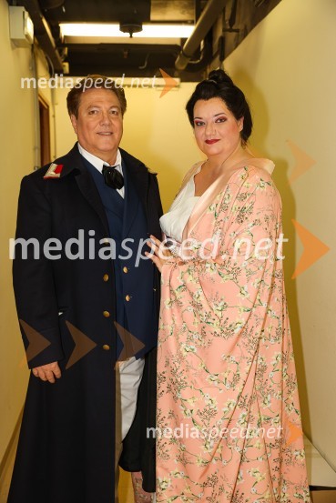  Renzo Zulian, operni pevec;  Rebeka Lokar, operna pevkaMadama Butterfly, opera v sklopu 69. Ljubljana Festivala