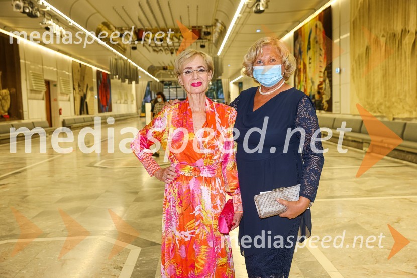  Metka  Premerl, slavistka; dr. Nelida Nemec, umetnostna kritičarka Martha Argerich, koncert v okviru 69. Ljubljana Festivala