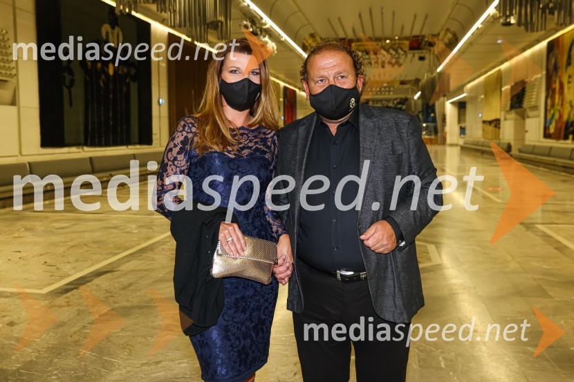  Janja Lamberger;  Darko  Brlek, direktor in umetniški vodja, Festival LjubljanaMartha Argerich, koncert v okviru 69. Ljubljana Festivala