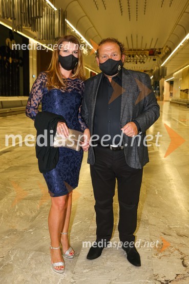  Janja Lamberger;  Darko  Brlek, direktor in umetniški vodja, Festival LjubljanaMartha Argerich, koncert v okviru 69. Ljubljana Festivala