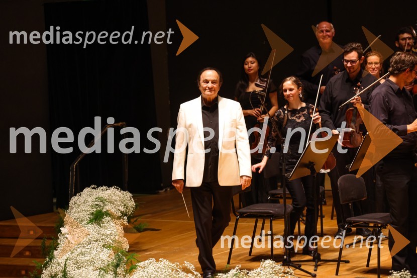  Charles Dutoit, dirigentMartha Argerich, koncert v okviru 69. Ljubljana Festivala