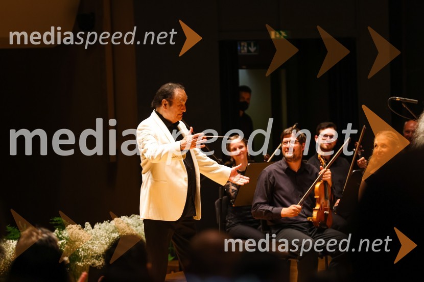  Charles Dutoit, dirigentMartha Argerich, koncert v okviru 69. Ljubljana Festivala