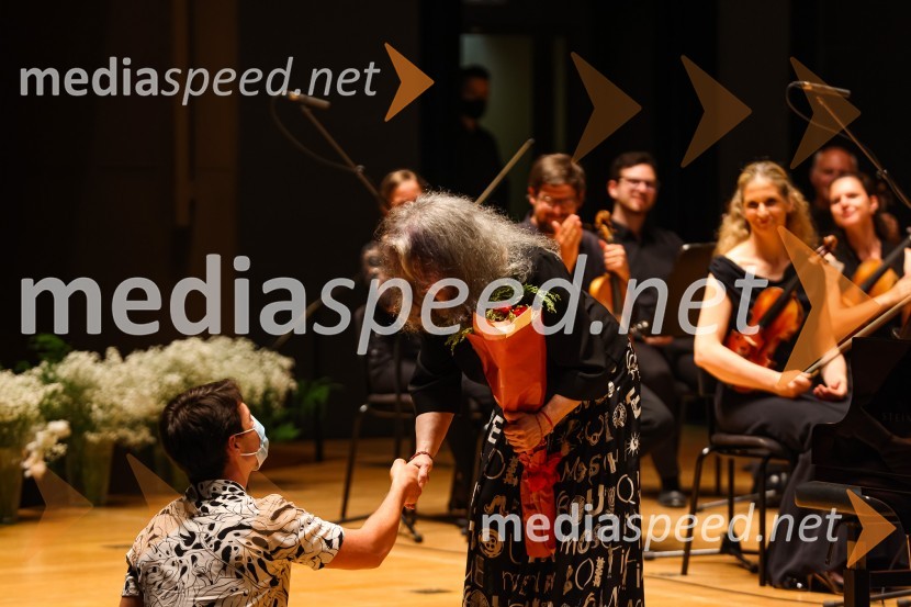  ... ;  Martha Argerich, klavirMartha Argerich, koncert v okviru 69. Ljubljana Festivala