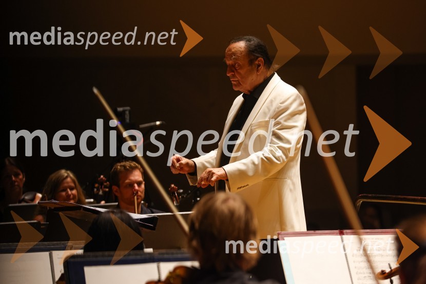  Charles Dutoit, dirigentMartha Argerich, koncert v okviru 69. Ljubljana Festivala