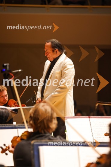  Charles Dutoit, dirigentMartha Argerich, koncert v okviru 69. Ljubljana Festivala