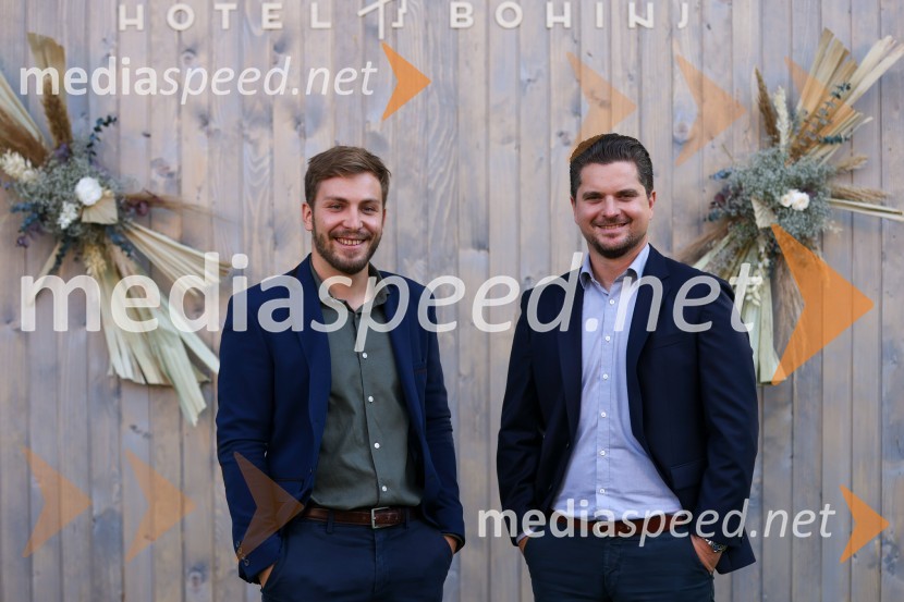  Jure Repanšek, upravitelj, Hotel Bohinj;  Damian Merlak, nekdanji solastnik kripto borze BitstampHotel Bohinj odprl svoja vrata