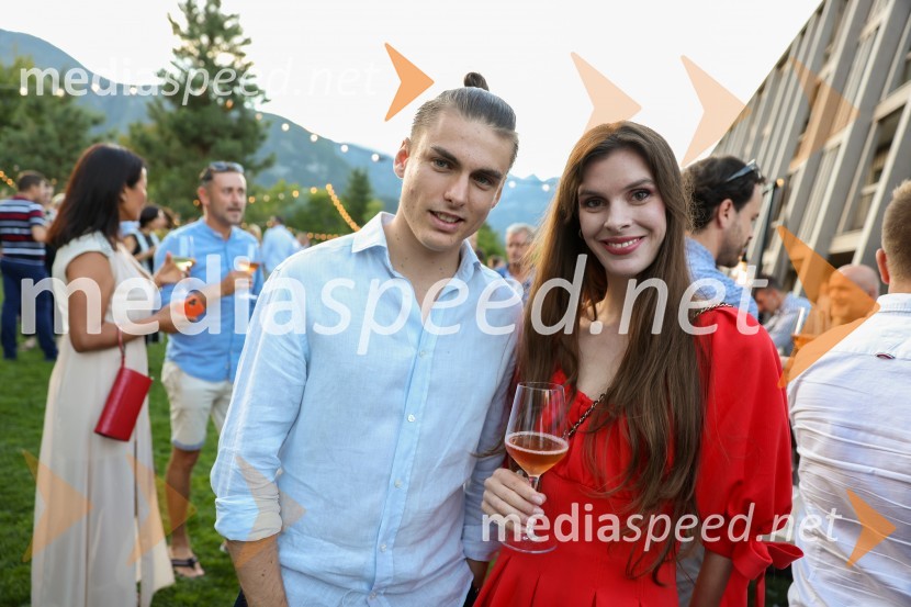  Leonardo Simčič;  Tina Mentol, ZTModelsHotel Bohinj odprl svoja vrata