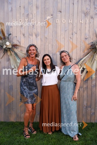 Tatjana Humar;  Katarina Kumelj, vodja projektov, Riko;  Uršula KordišHotel Bohinj odprl svoja vrata
