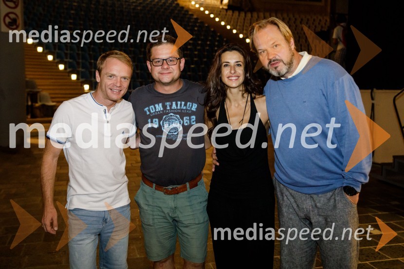  Rok  Matek, igralec;  ... ;  Lara Komar, igralka;  Petr GazdikStoletje mjuzikla, premiera Gledališča Koper