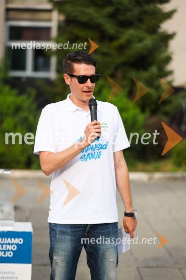  Janez Černe, podžupan Mestne občine KranjSlovenska bakla v Kranju