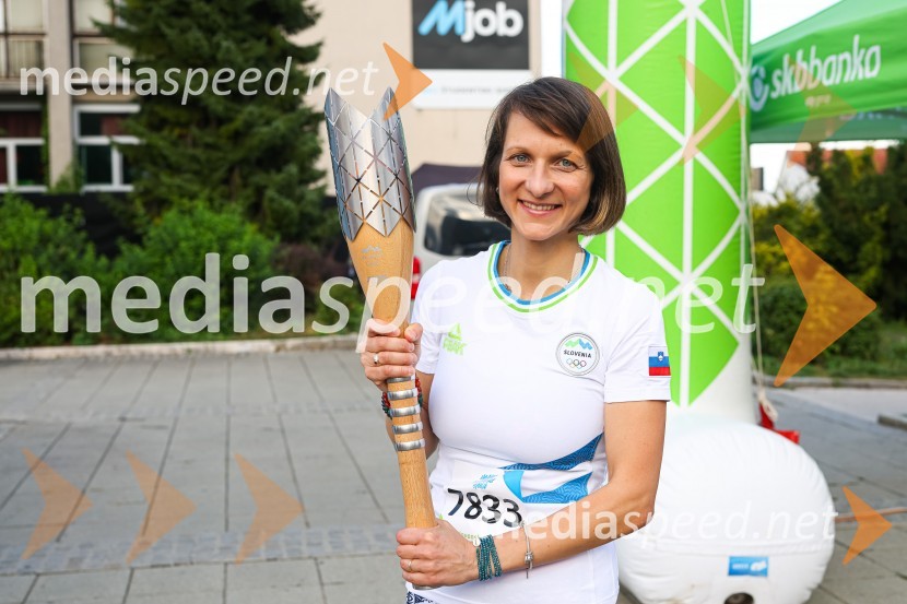  Maja Benedičič, smučarska tekačicaSlovenska bakla v Kranju