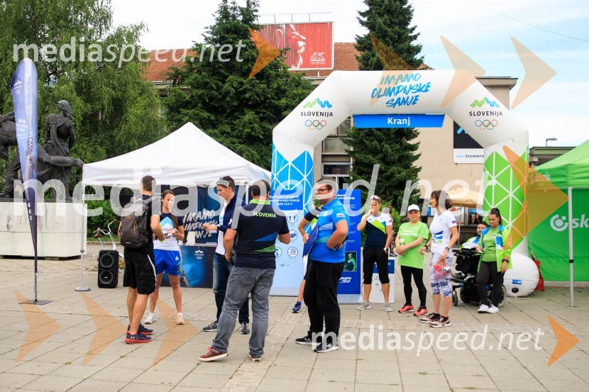 Slovenska bakla v Kranju