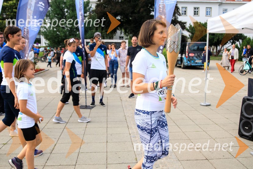  Maja Benedičič, smučarska tekačicaSlovenska bakla v Kranju