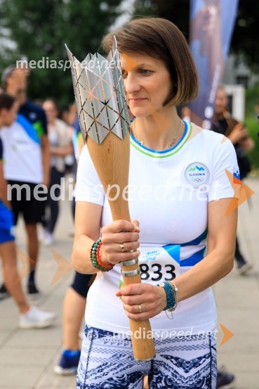  Maja Benedičič, smučarska tekačicaSlovenska bakla v Kranju