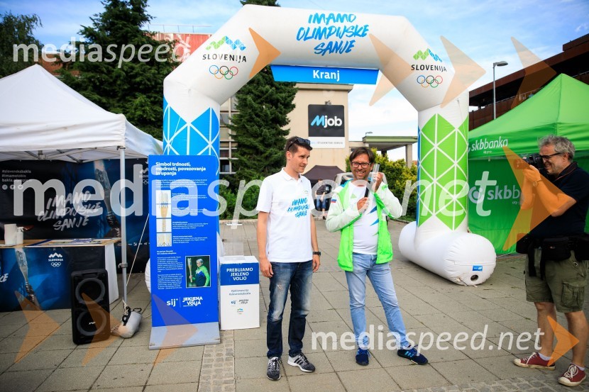  Janez Černe, podžupan Mestne občine Kranj;  ... Slovenska bakla v Kranju