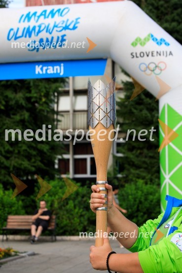 Slovenska bakla v Kranju