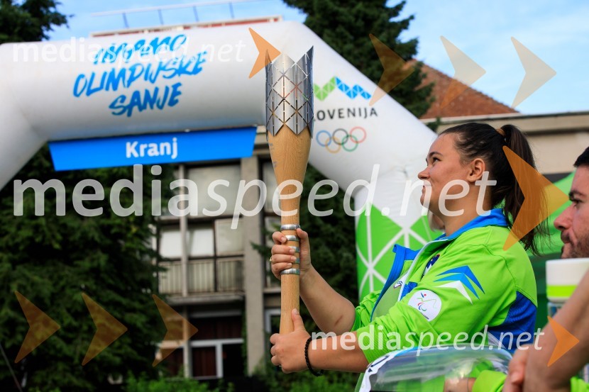 Slovenska bakla v Kranju