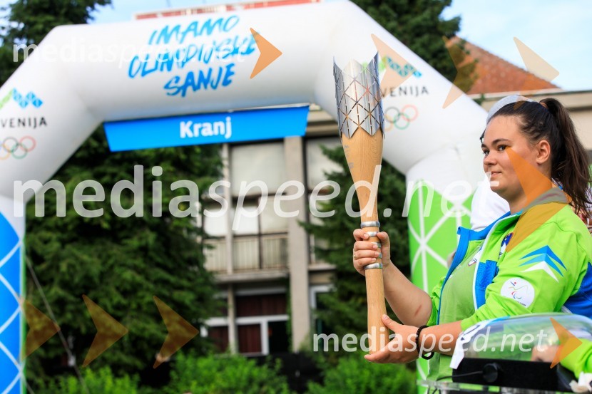 Slovenska bakla v Kranju