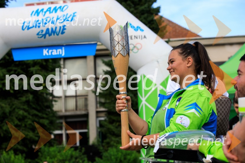 Slovenska bakla v Kranju