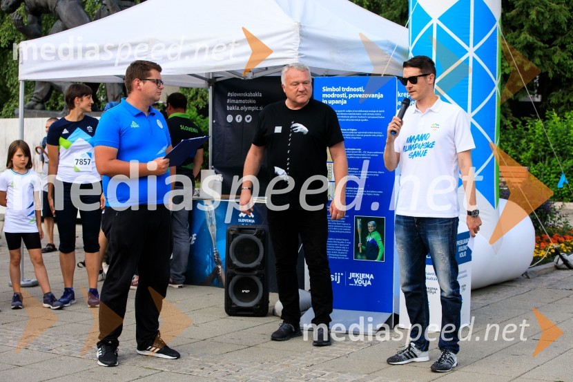  ... ;  ... ;  Janez Černe, podžupan Mestne občine KranjSlovenska bakla v Kranju