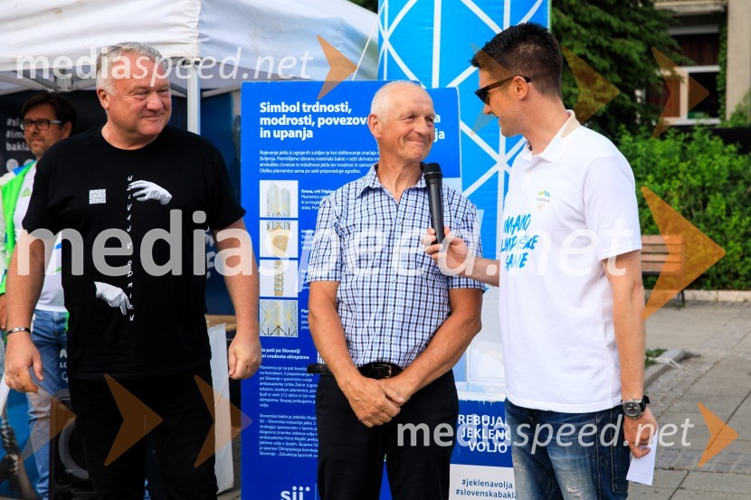  ... ;  ... ;  Janez Černe, podžupan Mestne občine KranjSlovenska bakla v Kranju