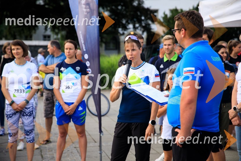  Vesna  Fabjan, smučarska tekačicaSlovenska bakla v Kranju