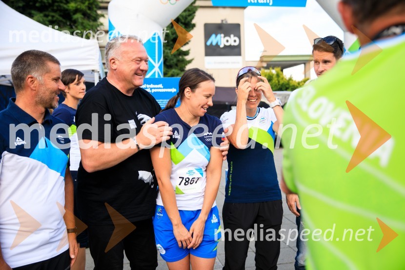  Marko Klančar, smučanje prostega sloga;  ... ;  Tjaša Vozel, plavalka;  Vesna  Fabjan, smučarska tekačicaSlovenska bakla v Kranju