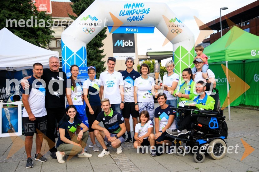  Marko Klančar, smučanje prostega sloga;  ... ;  ... ;  Tjaša Vozel, plavalka;  Vesna  Fabjan, smučarska tekačica;  ... ;  Janez Černe, podžupan Mestne občine Kranj;  Jošt Klančar, smučar prostega sloga;  ... ;  Maja Benedičič, smučarska tekačica;  Petra Robnik, smučarka;  Urška  Žolnir Jugovar, judoistka;  ... ;  Matej Jugovar, nekdanji košarkar;  Oliver Jangelov, parašportnik;  ... Slovenska bakla v Kranju