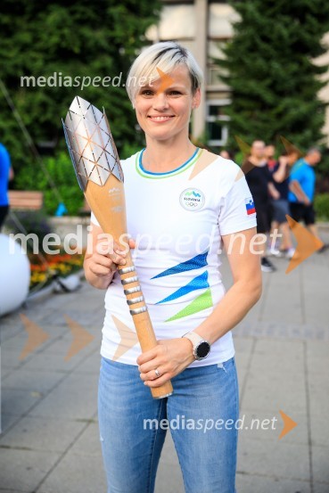  Urška  Žolnir Jugovar, judoistkaSlovenska bakla v Kranju