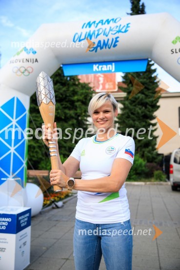  Urška  Žolnir Jugovar, judoistkaSlovenska bakla v Kranju