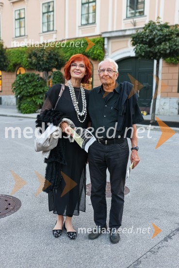  Darinka Pavlič Kamien, strokovnjakinja za komuniciranje; dr. Peter KamienSen kresne noči, Zbor dunajskih dečkov v okviru 69. Ljubljana Festivala