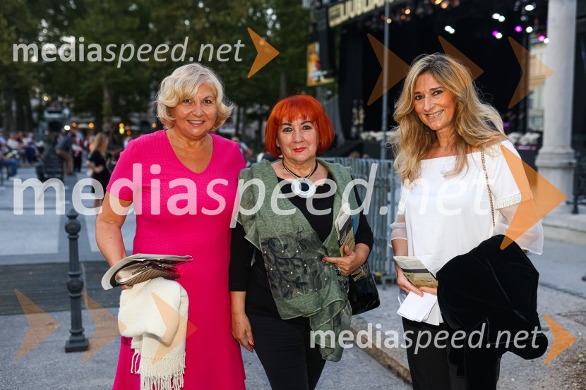 dr. Nelida Nemec, umetnostna kritičarka ;  ... ;  ... Sen kresne noči, Zbor dunajskih dečkov v okviru 69. Ljubljana Festivala